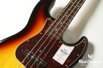 Made in Japan Traditional 60s Jazz Bass ‐ 3-Color Sunburst
